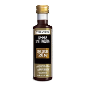 Still Spirits Top Shelf Dark Spiced Rum Spirit Flavouring 50mL