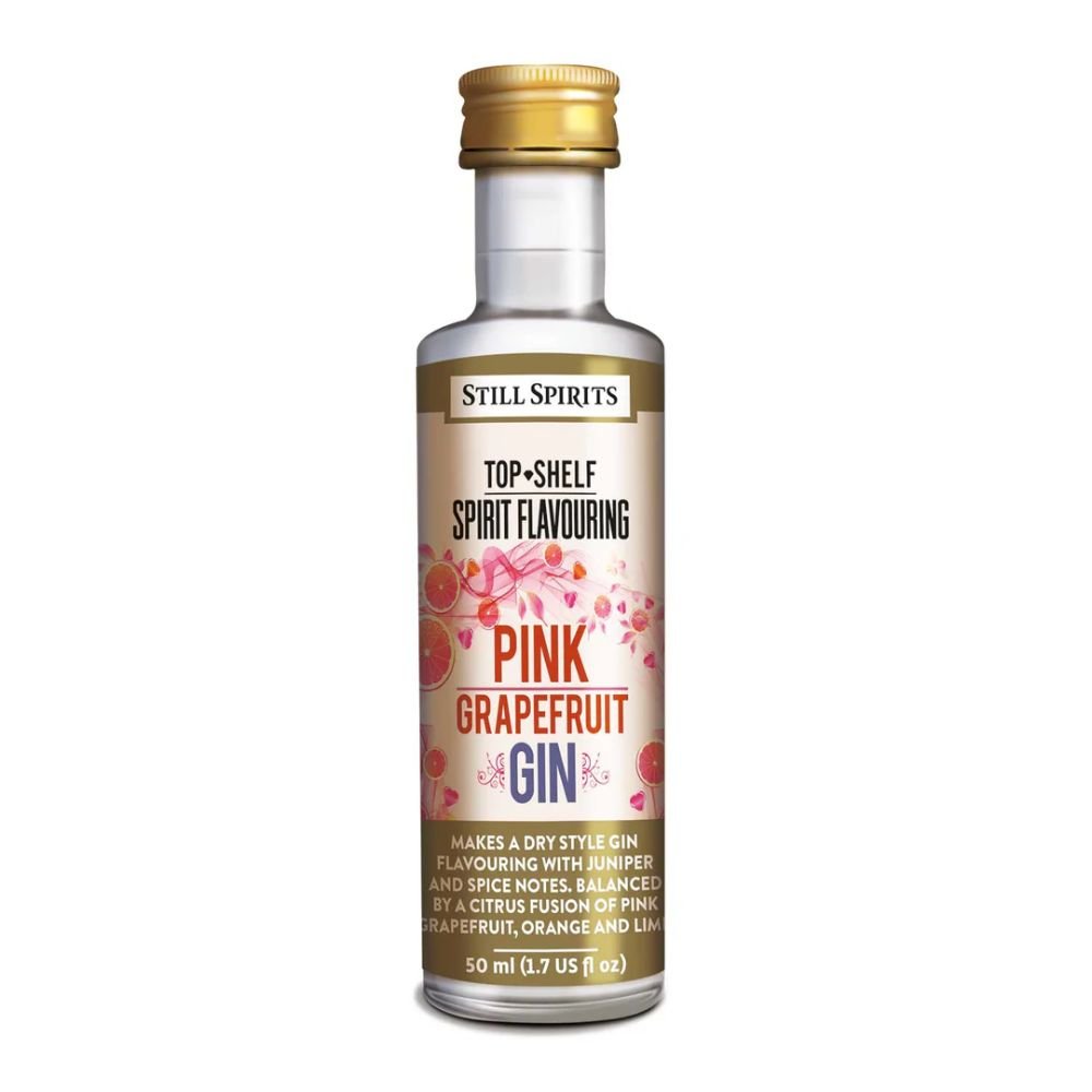 Still Spirits Top Shelf Pink Grapefruit Gin Spirit Flavouring 50mL