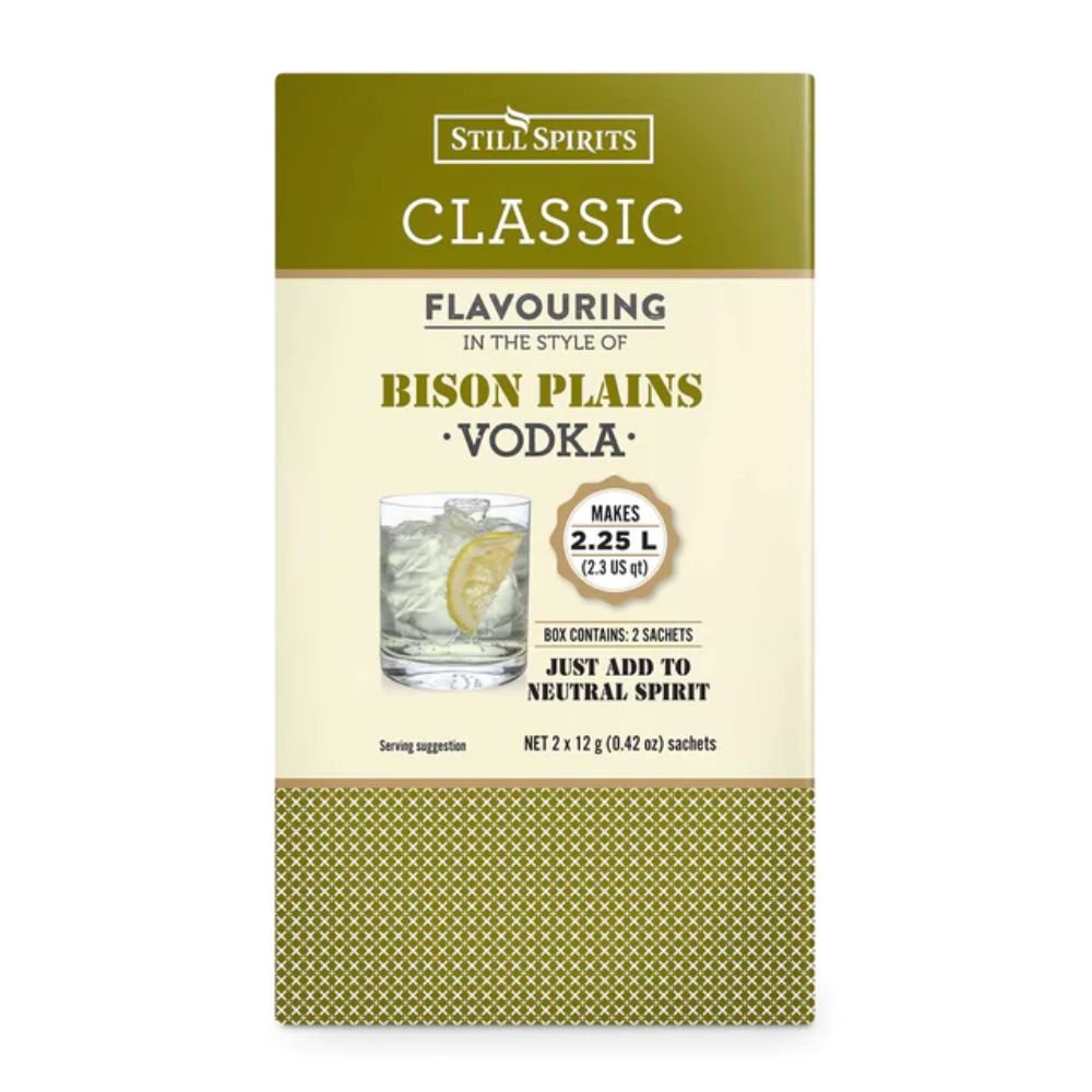 Still Spirits Top Shelf Bison Plains Vodka Spirit Flavouring