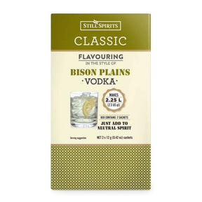 Still Spirits Top Shelf Bison Plains Vodka Spirit Flavouring