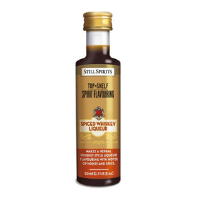Still Spirits Top Shelf Spiced Whiskey Liqueur Spirit Flavouring 50mL