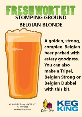 Stomping Ground Belgian Blonde fresh wort kit