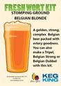 Stomping Ground Belgian Blonde fresh wort kit