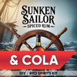 Sunken Sailor Spiced Rum and Cola DIY BYO spirits keg kit