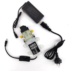 Super Sucker Siphon Pump with 10mm Barbs including Power Supply