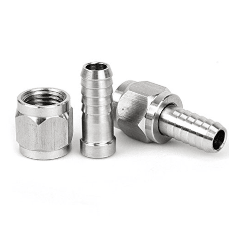 Swivel nut and barb, MFL disconnect