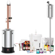T500 Copper Condenser Distillery Kit with Create+ Boiler & Filter Pro - Distillery King Australia