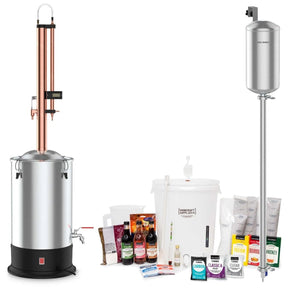T500 Copper Condenser Distillery Kit with Create+ Boiler & Filter Pro - Distillery King Australia