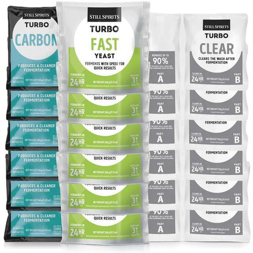 T500 Fast Yeast, Carbon & Clear 6 Pack - Distillery King Australia