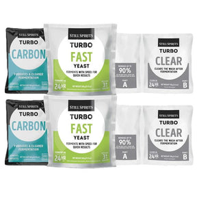 T500 Fast Yeast, Carbon & Clear Double Pack - Distillery King Australia
