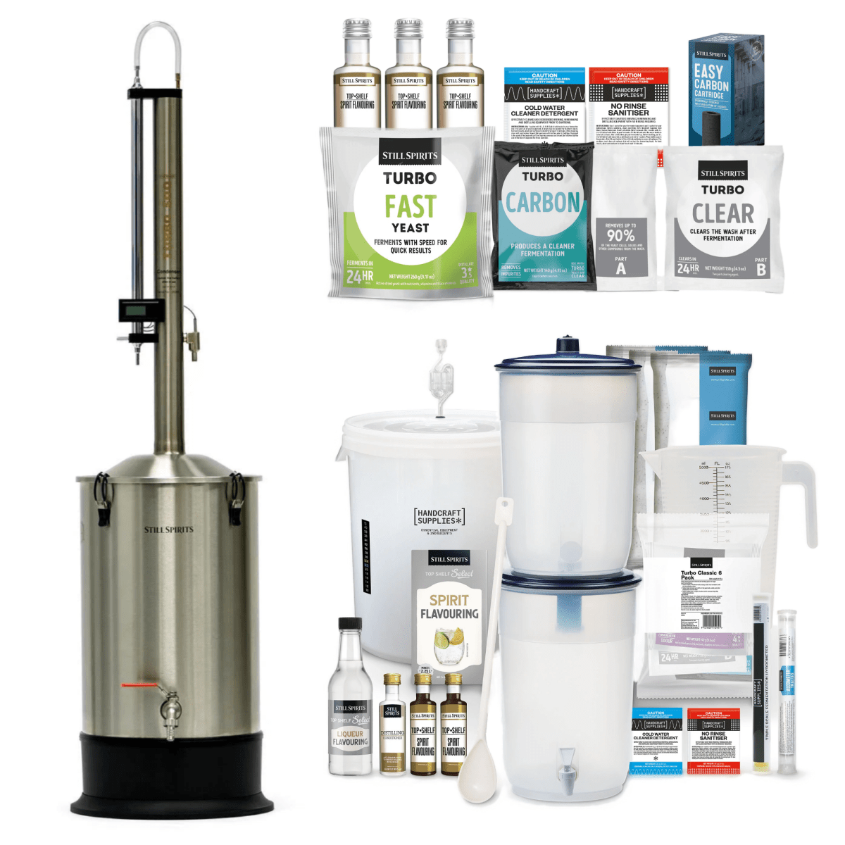 T500 Home Distillery Kit Create+ STARTER PLUS PACK - Distillery King Australia