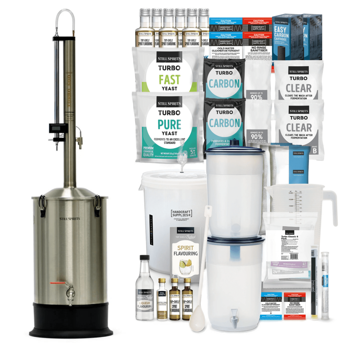 T500 Home Distillery Kit Create+ SUPER STARTER PACK - Distillery King Australia