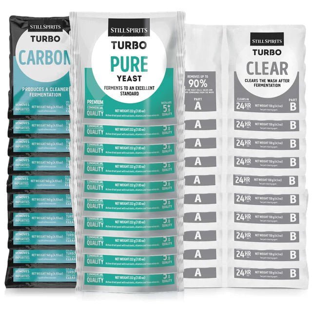 T500 Pure Yeast, Carbon & Clear 10 Pack - Distillery King Australia