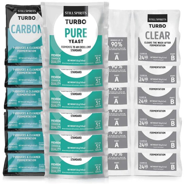 T500 Pure Yeast, Carbon & Clear 6 Pack - Distillery King Australia