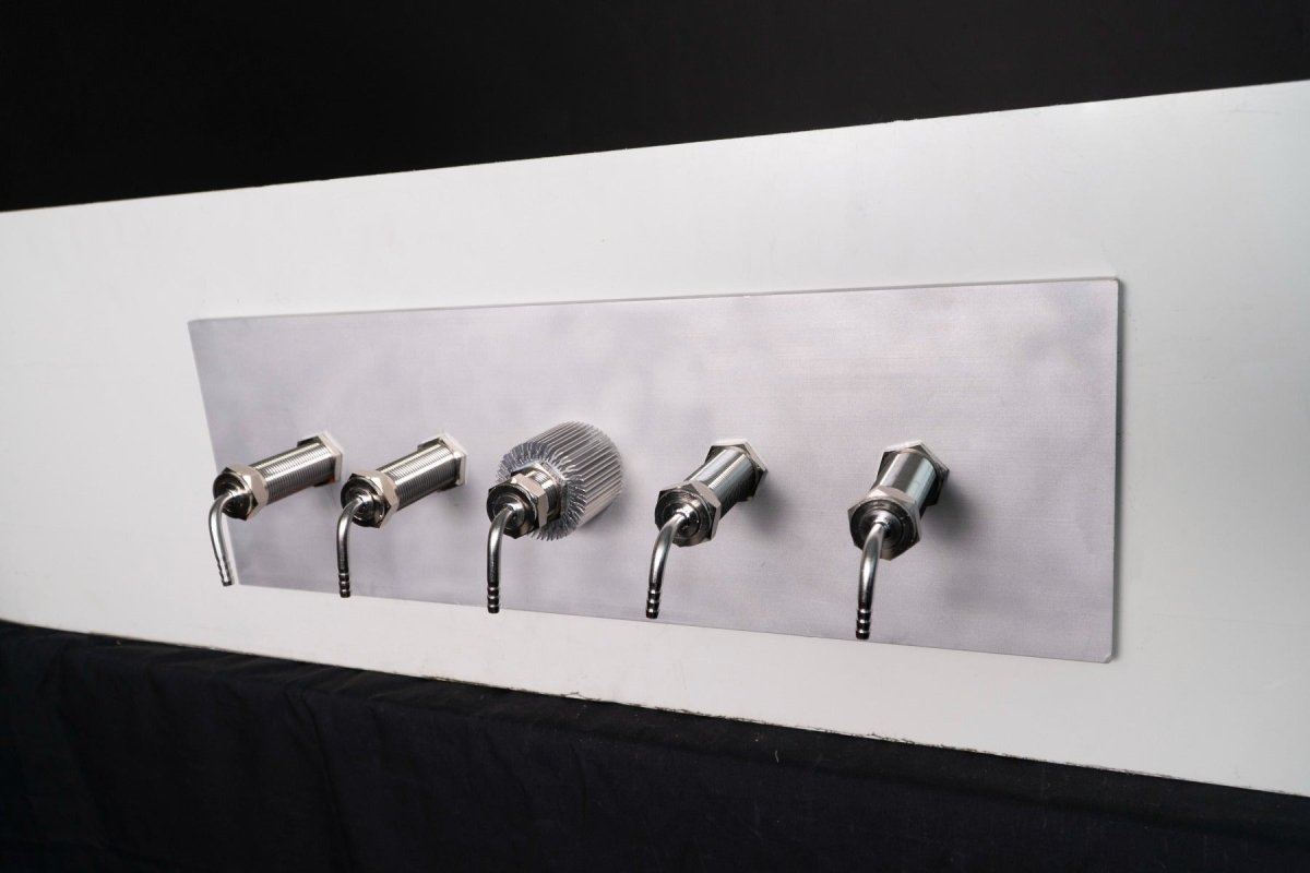 Tap Bank Aluminium Plate