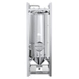 TeleTank 1200L jacketed pressurisable fermenter uni-tank