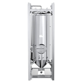 TeleTank 1200L jacketed pressurisable fermenter uni-tank