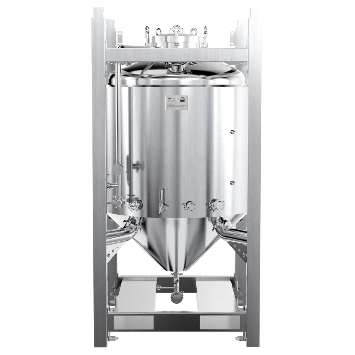 TeleTank 600L jacketed pressurisable fermenter uni-tank