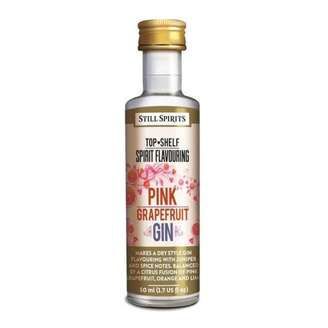 Top Shelf Gin Pink Grapefruit Gin Essence - Distillery King Australia