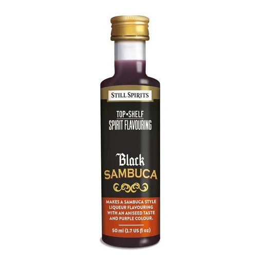 Top Shelf Liqueur Black Sambuca Essence - Distillery King Australia