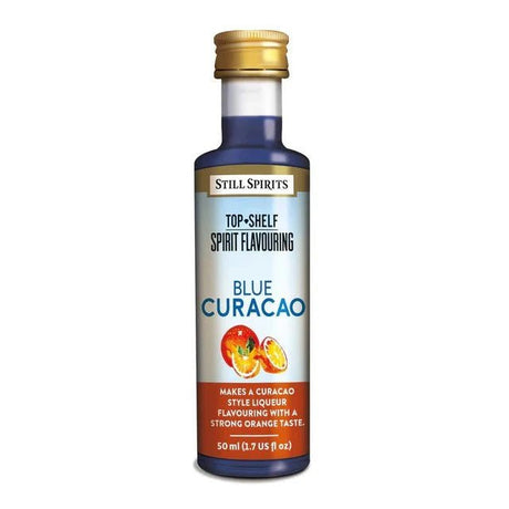 Top Shelf Liqueur Blue Curacao Essence - Distillery King Australia
