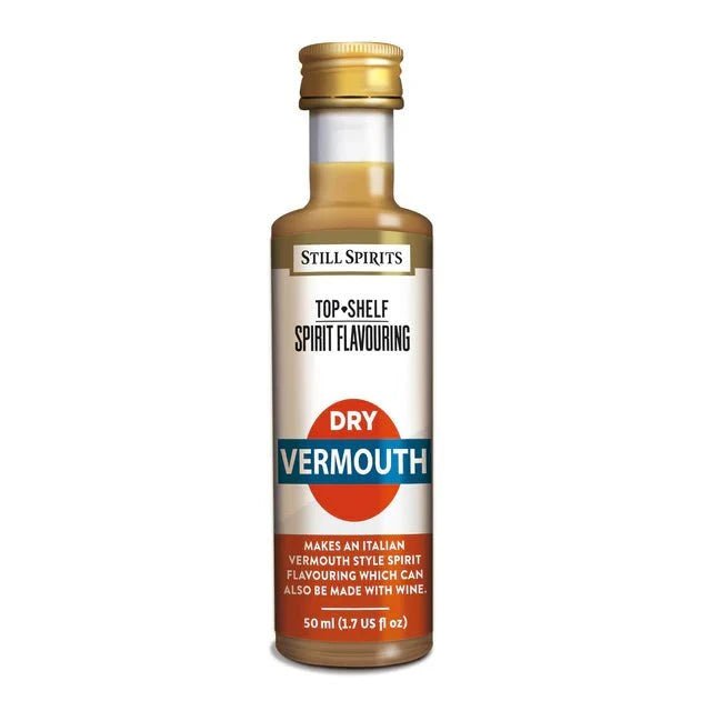 Top Shelf Liqueur Dry Vermouth Essence - Distillery King Australia