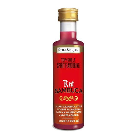 Top Shelf Liqueur Red Sambuca Essence - Distillery King Australia
