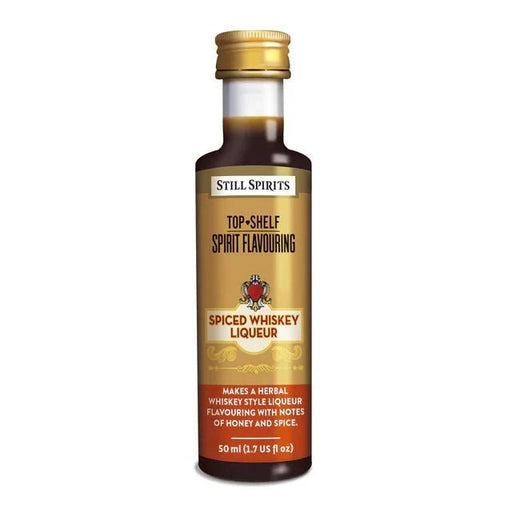 Top Shelf Liqueur Spiced Whiskey Liqueur Essence - Distillery King Australia