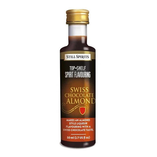 Top Shelf Liqueur Swiss Chocolate Almond Essence - Distillery King Australia