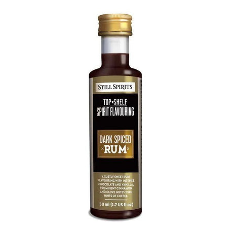 Top Shelf Rum Dark Spiced Rum - Distillery King Australia