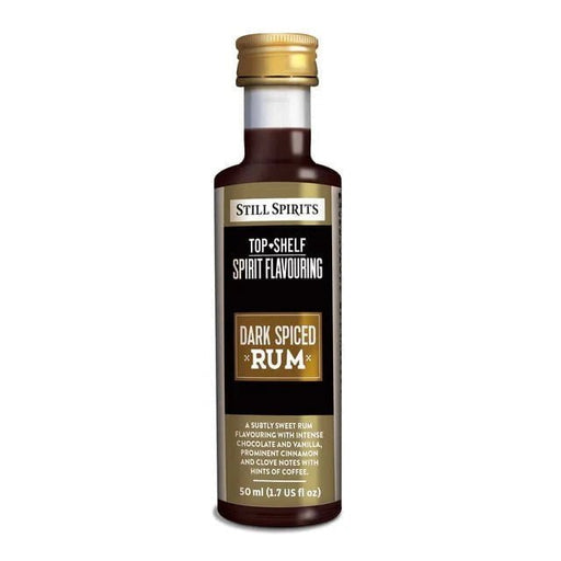 Top Shelf Rum Dark Spiced Rum - Distillery King Australia
