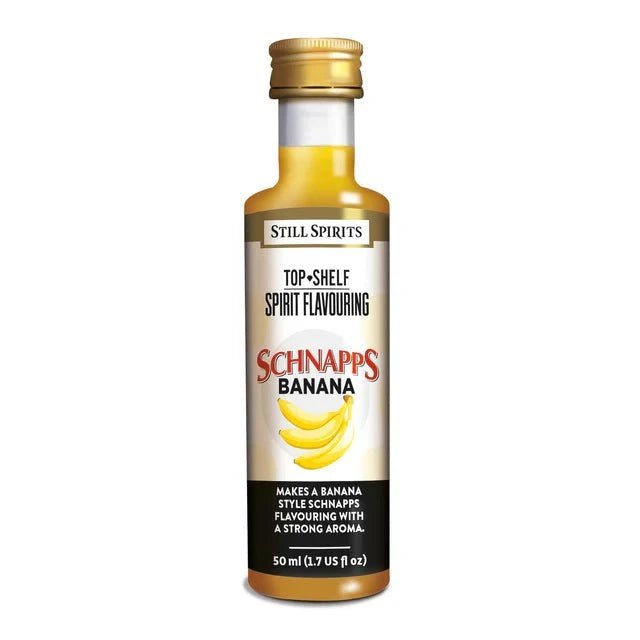 Top Shelf Schnapps Banana Schnapps Essence - Distillery King Australia