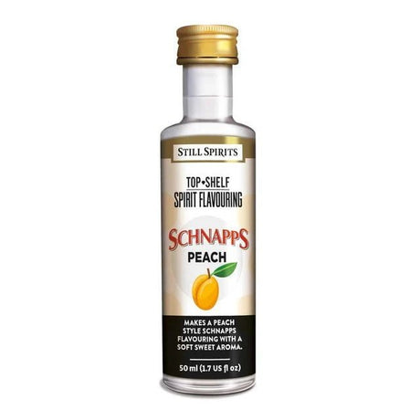 Top Shelf Schnapps Peach Schnapps Essence - Distillery King Australia