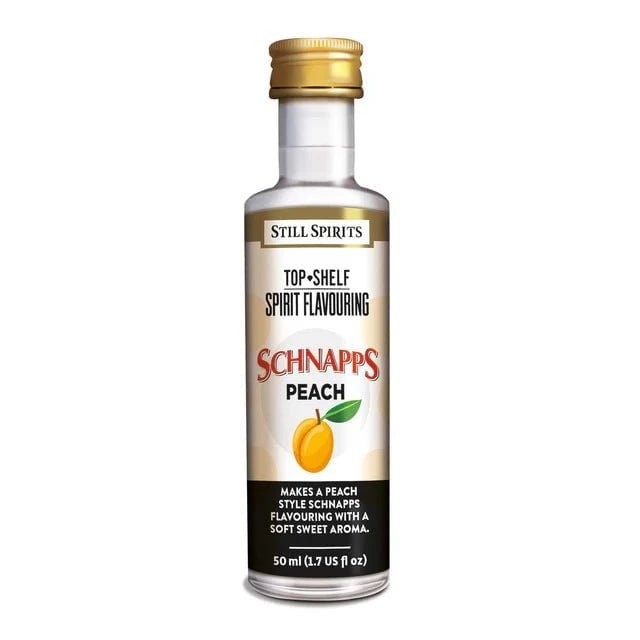 Top Shelf Schnapps Peach Schnapps Essence - Distillery King Australia