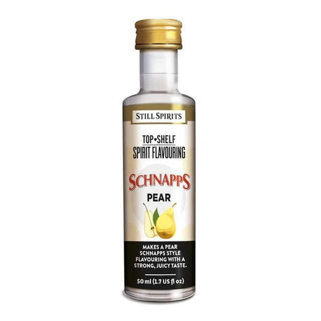 Top Shelf Schnapps Pear Schnapps Essence - Distillery King Australia