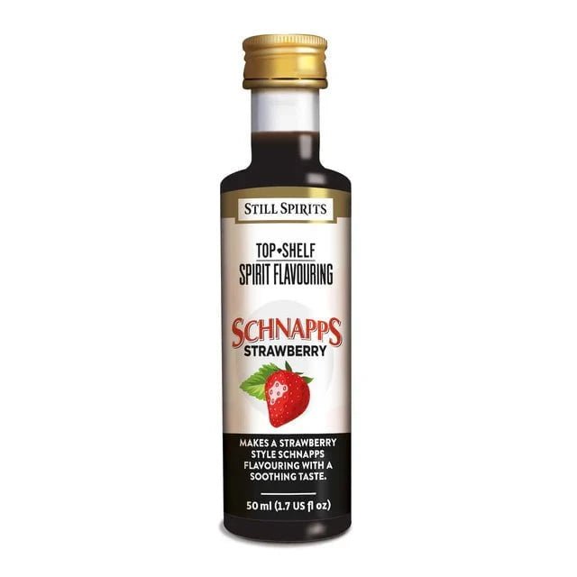 Top Shelf Schnapps Strawberry Schnapps Essence - Distillery King Australia