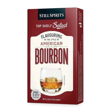 Top Shelf Select Bourbon American Bourbon Essence (2 x 1.125L Sachets) - Distillery King Australia
