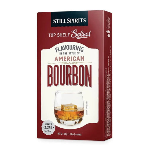Top Shelf Select Bourbon American Bourbon Essence (2 x 1.125L Sachets) - Distillery King Australia