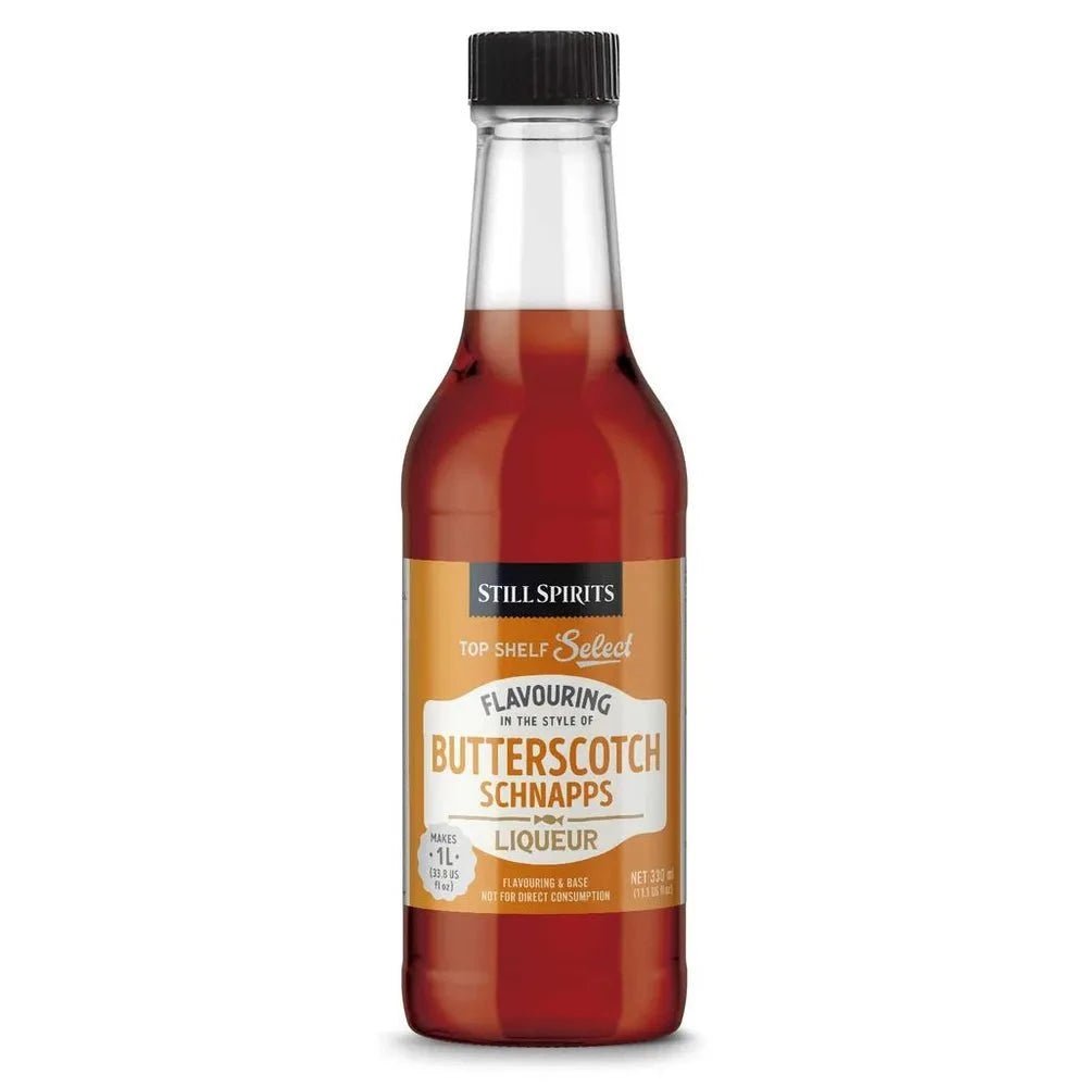Top Shelf Select Butterscotch Schnapps Essence - Distillery King Australia