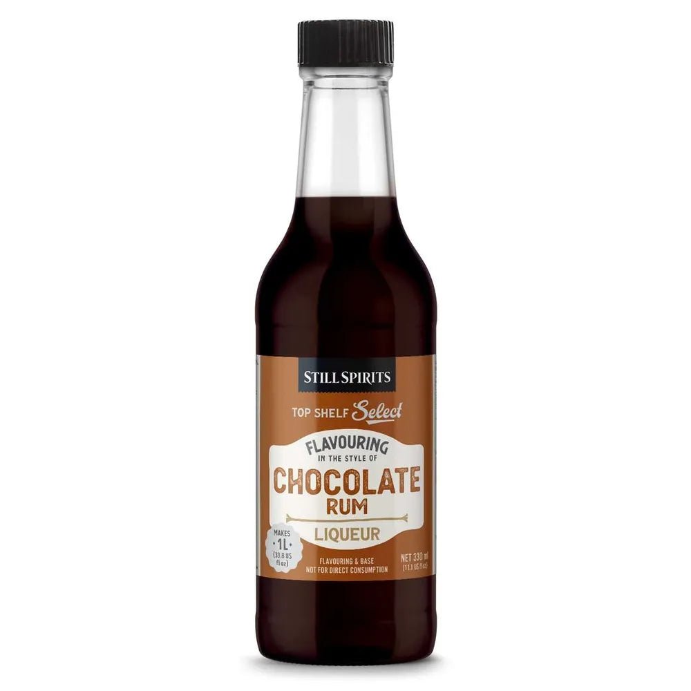 Top Shelf Select Liqueur Essence Chocolate Rum - Distillery King Australia