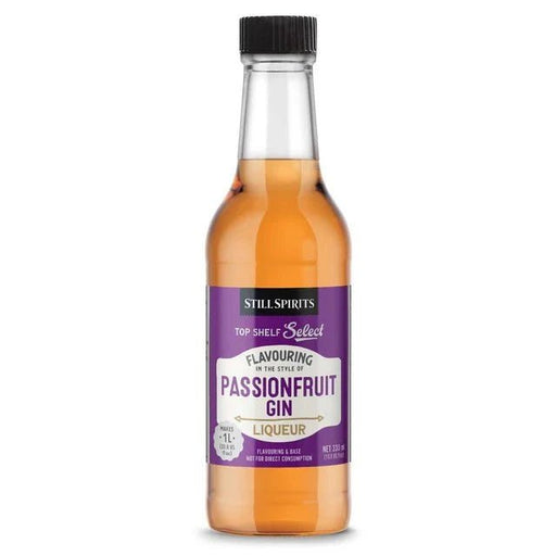 Top Shelf Select Liqueur Passionfruit Gin Essence - Distillery King Australia