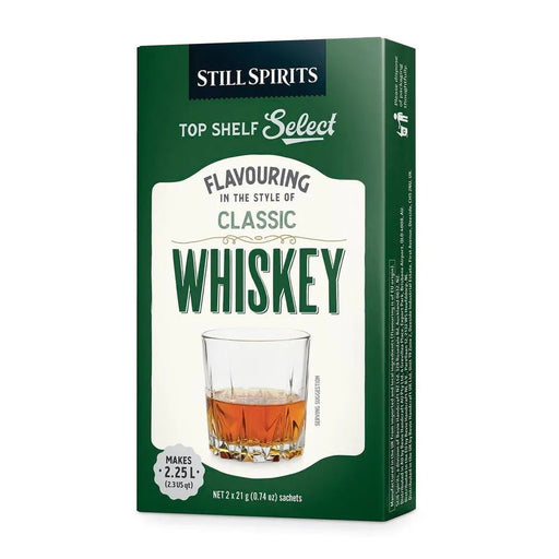 Top Shelf Select Whiskey Essence (2 x 1.125L Sachets) - Distillery King Australia