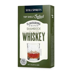 Top Shelf Select Whiskey Shamrock Whisky Essence (2 x 1.125L Sachets) - Distillery King Australia