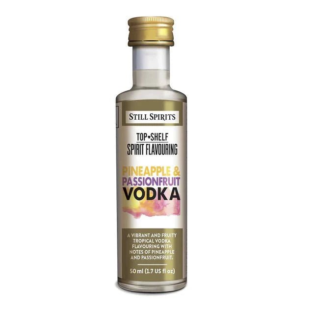 Top Shelf Vodka Pineapple & Passionfruit Vodka Essence - Distillery King Australia
