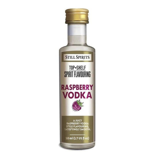Top Shelf Vodka Raspberry Vodka Essence - Distillery King Australia