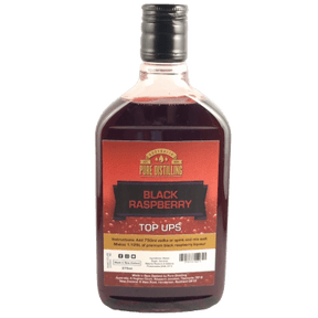 Top Ups Black Raspberry Liqueur Essence (Makes 1.125L using 750mL of Neutral Spirit) - Distillery King Australia