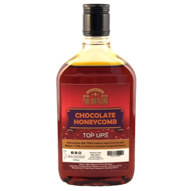 Top Ups Chocolate Honeycomb Liqueur Essence (Makes 1.125L using 750mL of Neutral Spirit) - Distillery King Australia