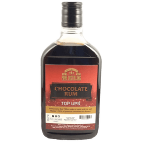 Top Ups Chocolate Rum Liqueur Essence (Makes 1.125L using 750mL of Neutral Spirit) - Distillery King Australia
