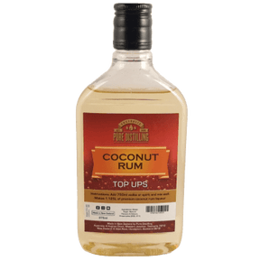 Top Ups Coconut Rum Liqueur Essence (Makes 1.125L using 750mL of Neutral Spirit) - Distillery King Australia