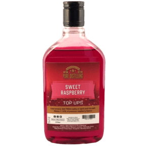 Top Ups Sweet Raspberry Liqueur Essence (Makes 1.125L using 750mL of Neutral Spirit) - Distillery King Australia